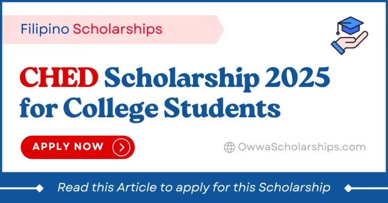 Ched Scholarship 2025-2026 Online Application is Open to Apply