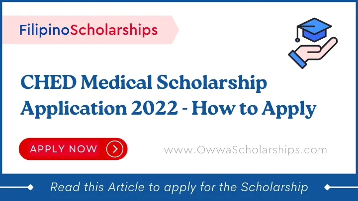 CHED Medical Scholarship Application