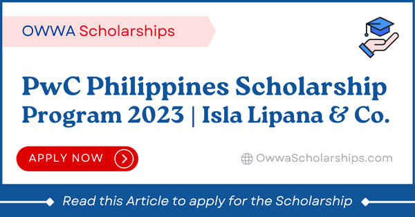 PwC Philippines Scholarship