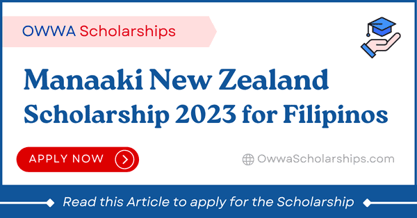 Manaaki New Zealand Scholarship