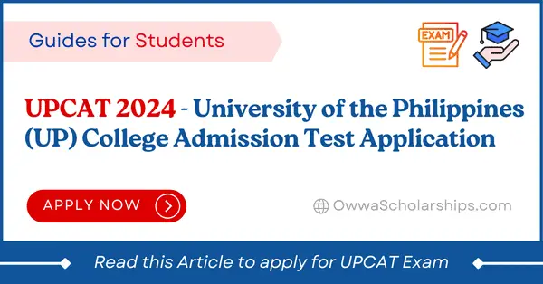 UPCAT Test 2024 Online Application