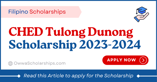 CHED Tulong Dunong Scholarship 2023