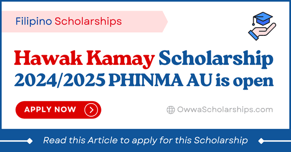 Hawak Kamay Scholarship PHINMA AU 2024