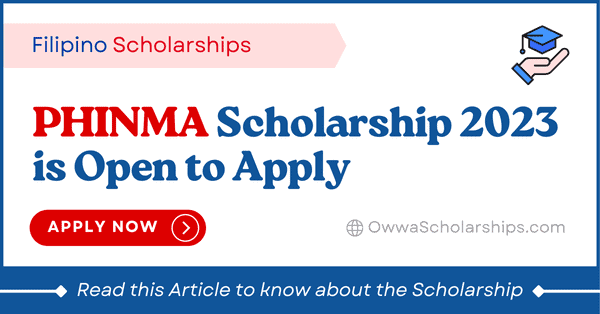 Phinma Scholarship Program 2023-2024 Application