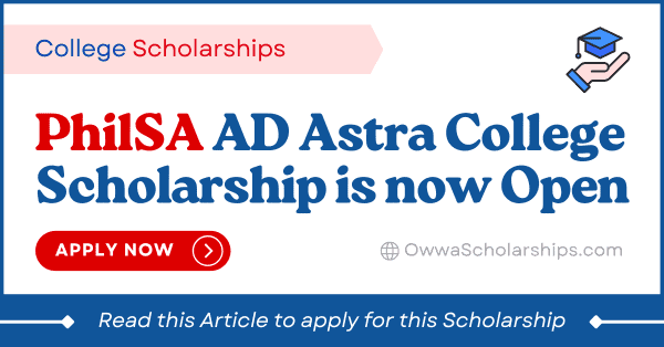 PhilSA AD Astra Scholarship Application