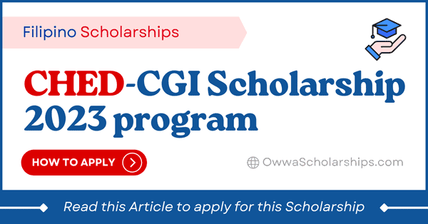 CHED-CGI Scholarship-Chulabhorn Graduate Institute Scholarship 2023
