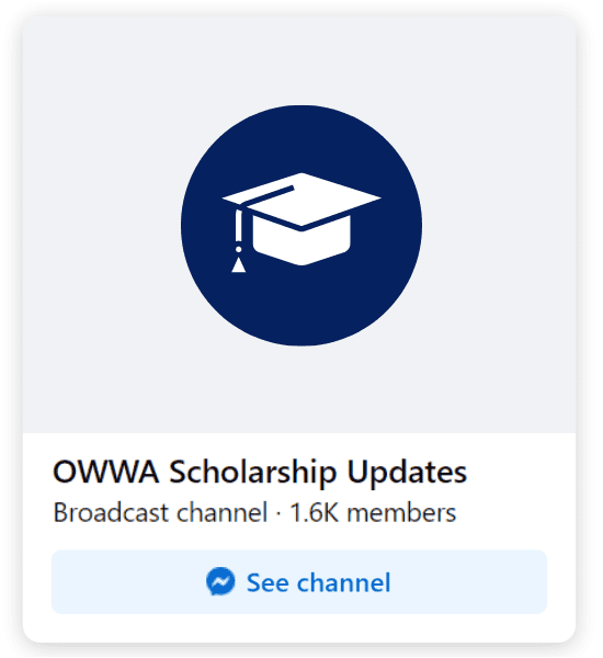 OWWA Scholarship Facebook Broadcast Channel