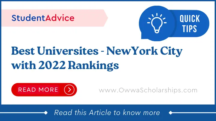Best universities in NewYork City