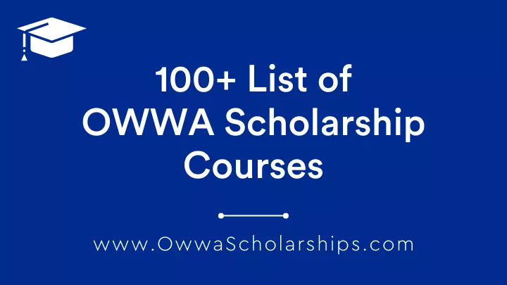OWWA Scholarship Courses