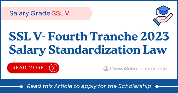 SSL V Fourth Tranche Salary Grade